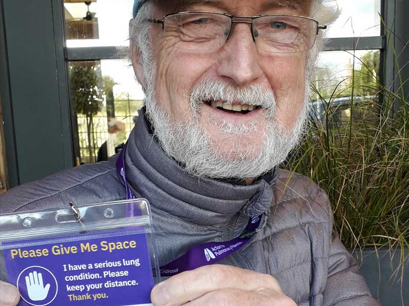 Give me space lanyard