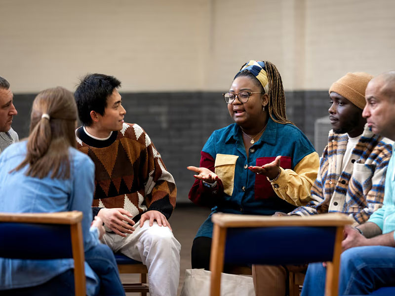 PF focus group in session